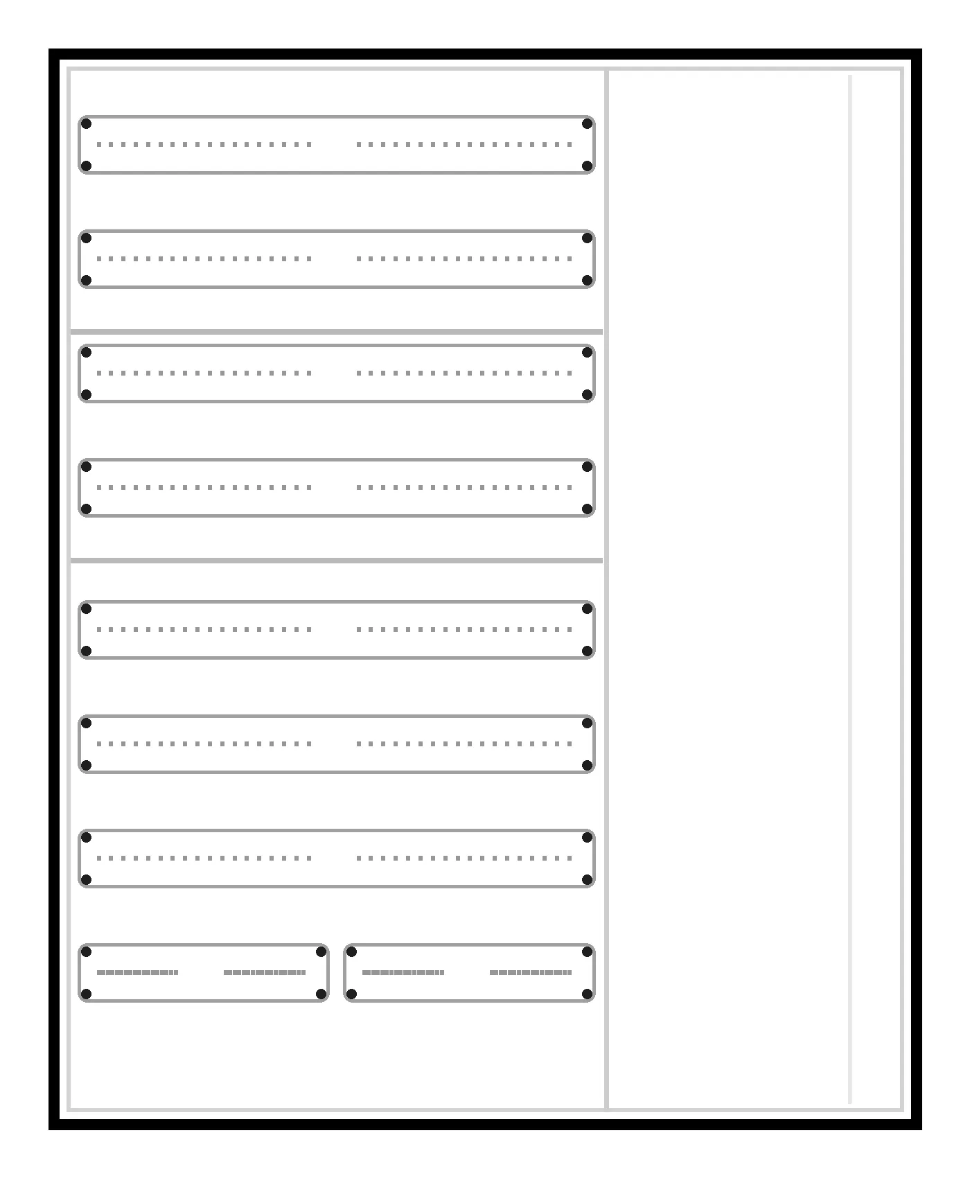 Armoire métallique murale ComfortLine A — 7 rangées — IP44 — L 800 mm — image 1