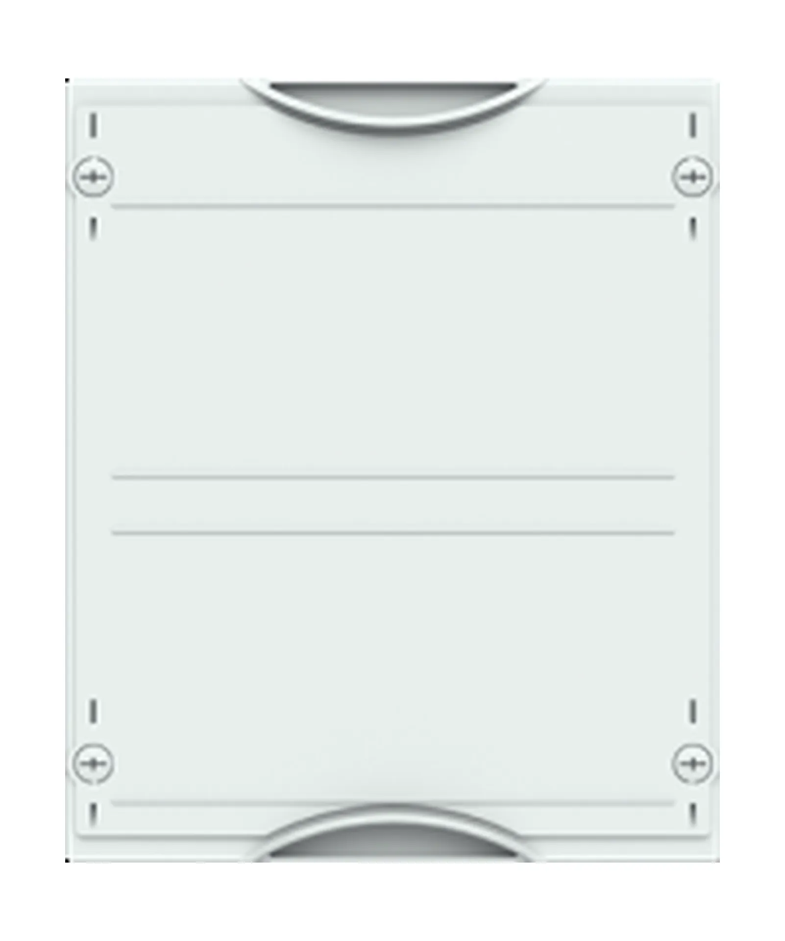 Kit plastrons pleins — 2 rangées — largeur 800 mm — armoire ComfortLine type A — image 1