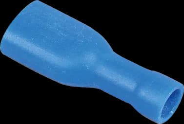 Cosses femelles isolées bleues — languette 6,35 mm — 1,5 à 2,5 mm² — boîte 50 — image 1
