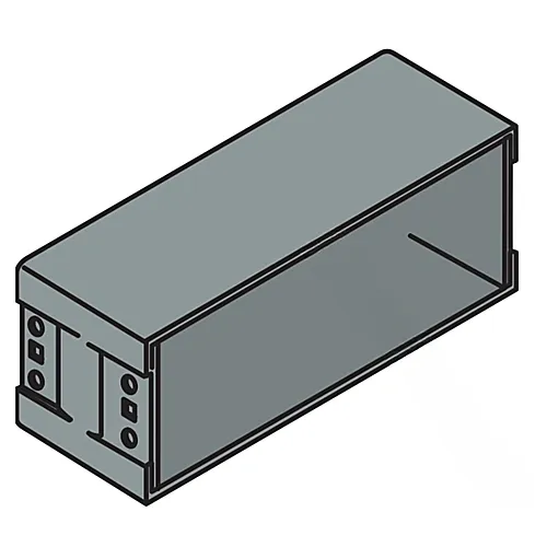 Socle de gaine à câbles — lot de 2 — armoires ArTu — image 1
