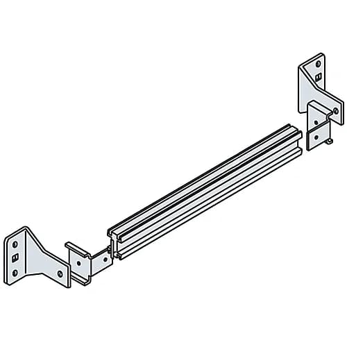 Kit rail DIN — 24 modules — L 600 mm — ArTu — image 1