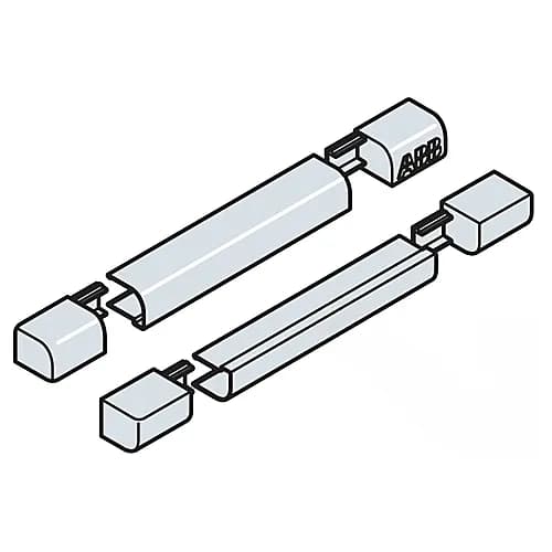 Profilé de finition horizontal IP31 — 300 mm — armoire ArTu L — lot de 2 — image 1