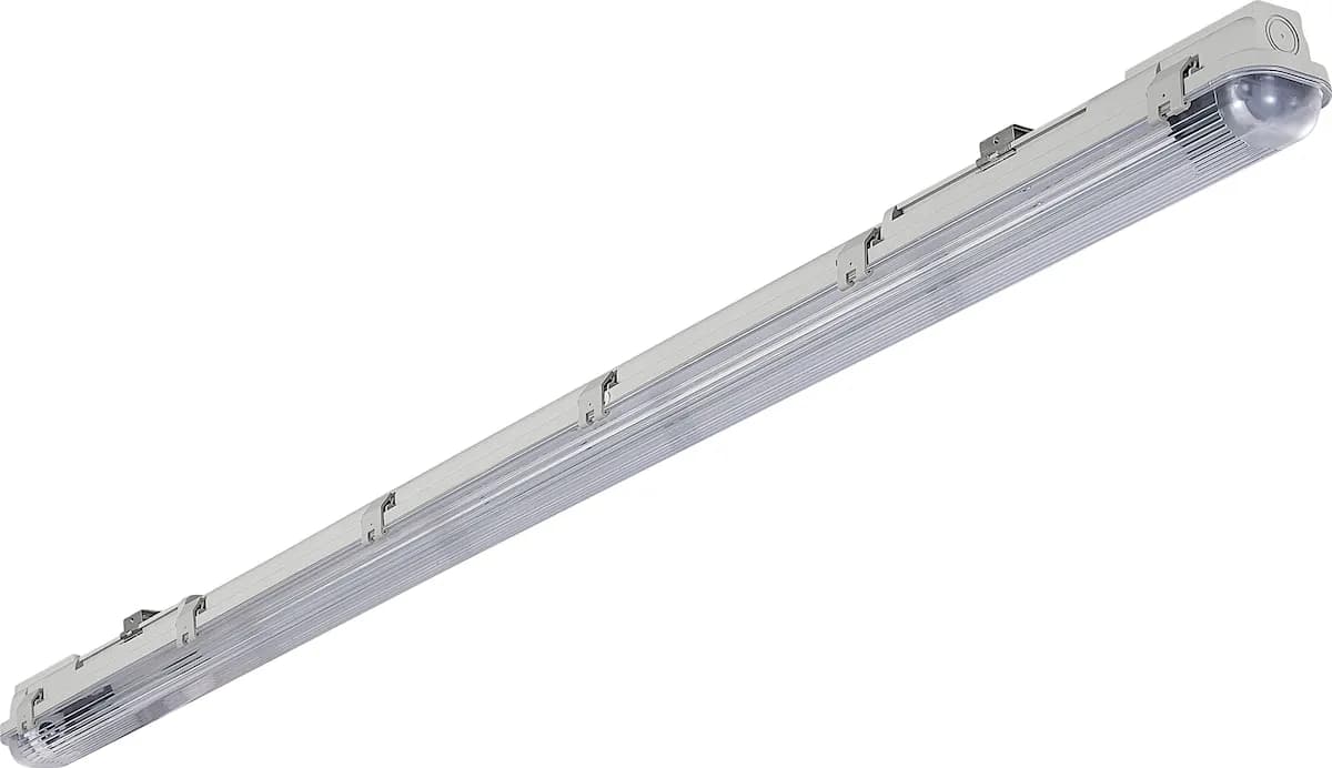 Réglette étanche vide 1200 mm — 1×T8 — IP65 — image 1