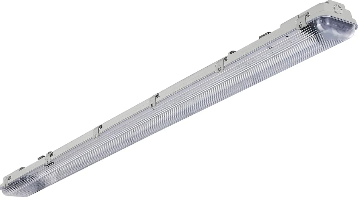 Boîtier étanche vide 1200 mm — 2×T8 — IP65 — image 1