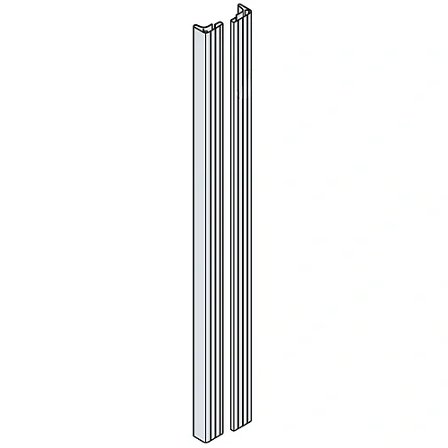 Jeu de 2 profilés de finition verticaux — armoire ABB ArTu L — H 1600 mm — IP31 — image 1