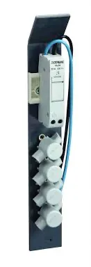 Platine de raccordement — IP21 — 4 bornes 2×16 mm² — coupe-circuit — image 1