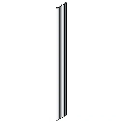 Profilé de finition IP31 double vertical 1200 mm — juxtaposition armoire ArTu L — image 1