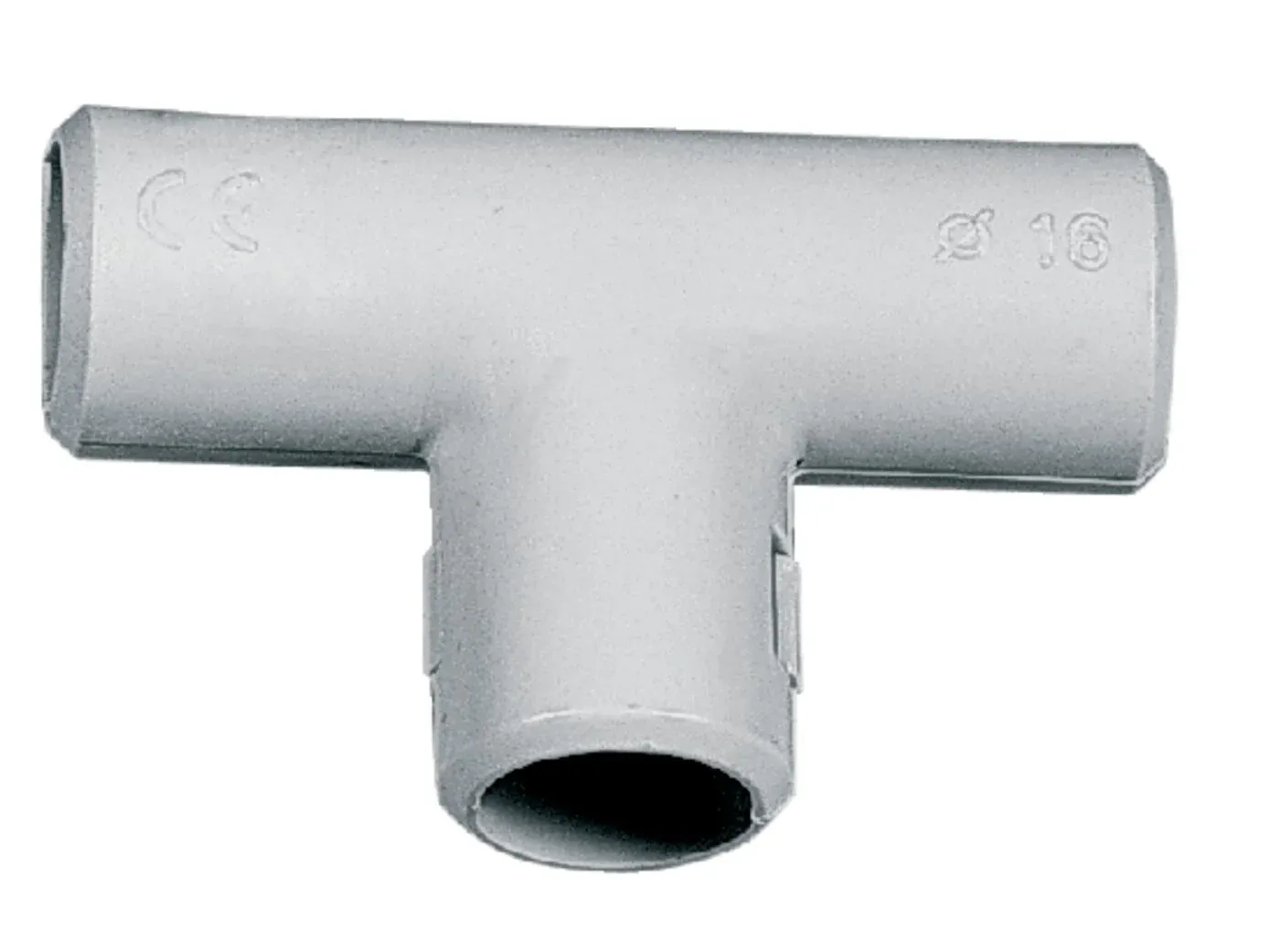 Raccord en T inspectable — tube rigide Ø16 — IP40 — image 1