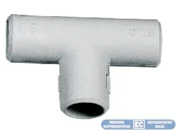 Dérivation en T inspectable — tube rigide Ø25 — IP40 — image 1