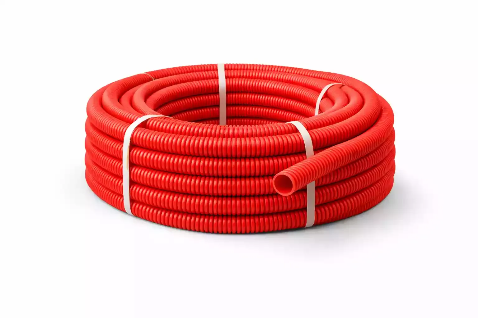 Gaine TPC Ø40 rouge — couronne 50 m — image 1