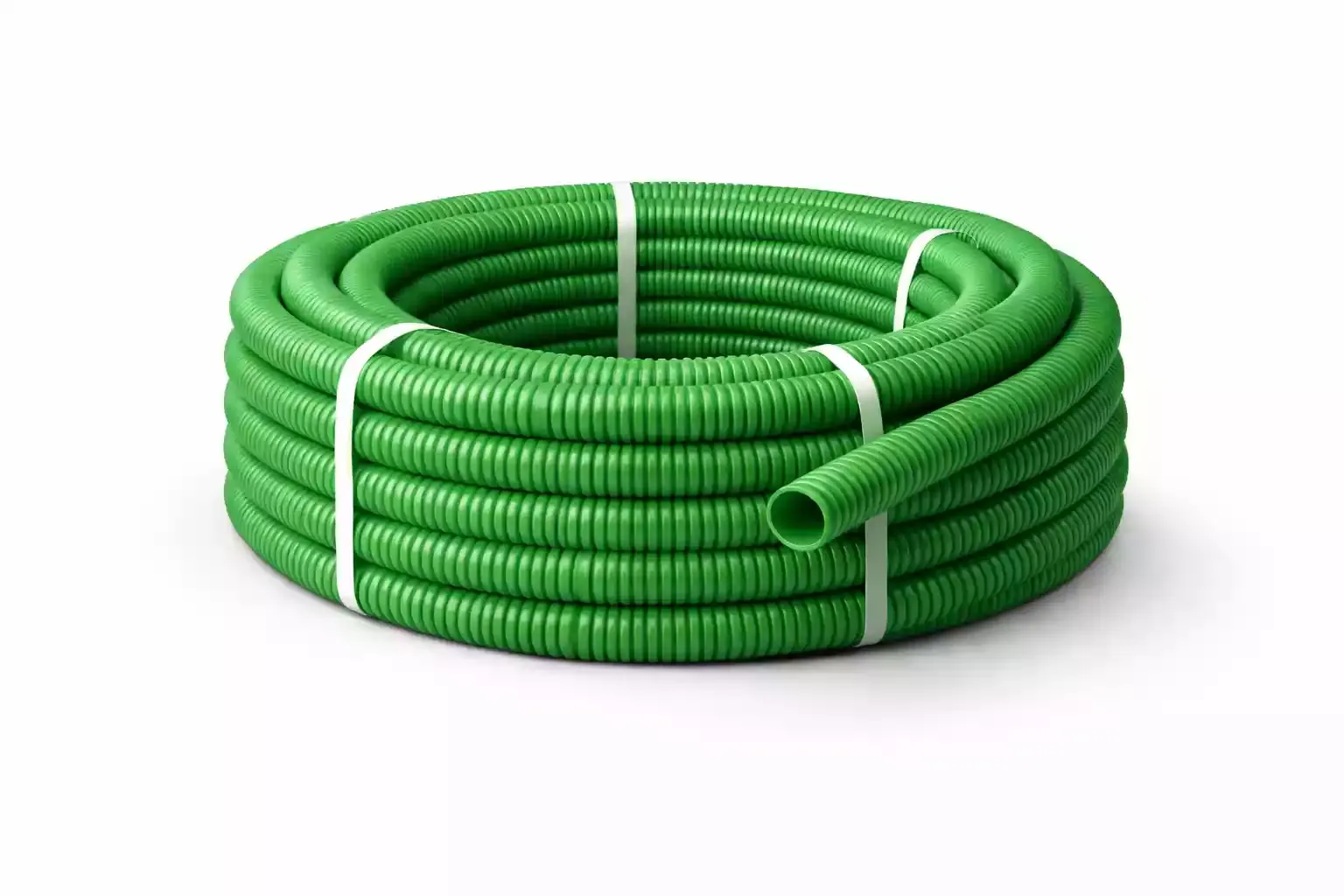 Gaine TPC Ø40 verte — télécom enterré — couronne 50 m — image 1