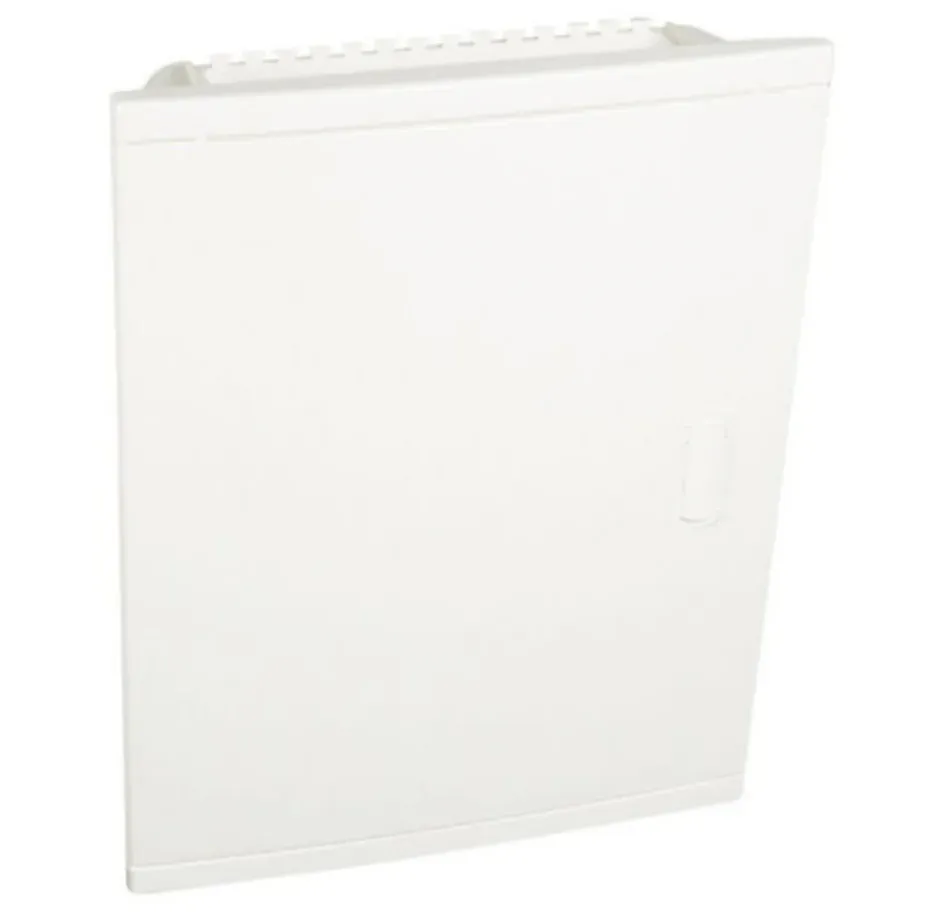Coffret encastré — 2 rangées × 12 modules + 4 découpables — porte blanche — IP40 IK07 — image 1