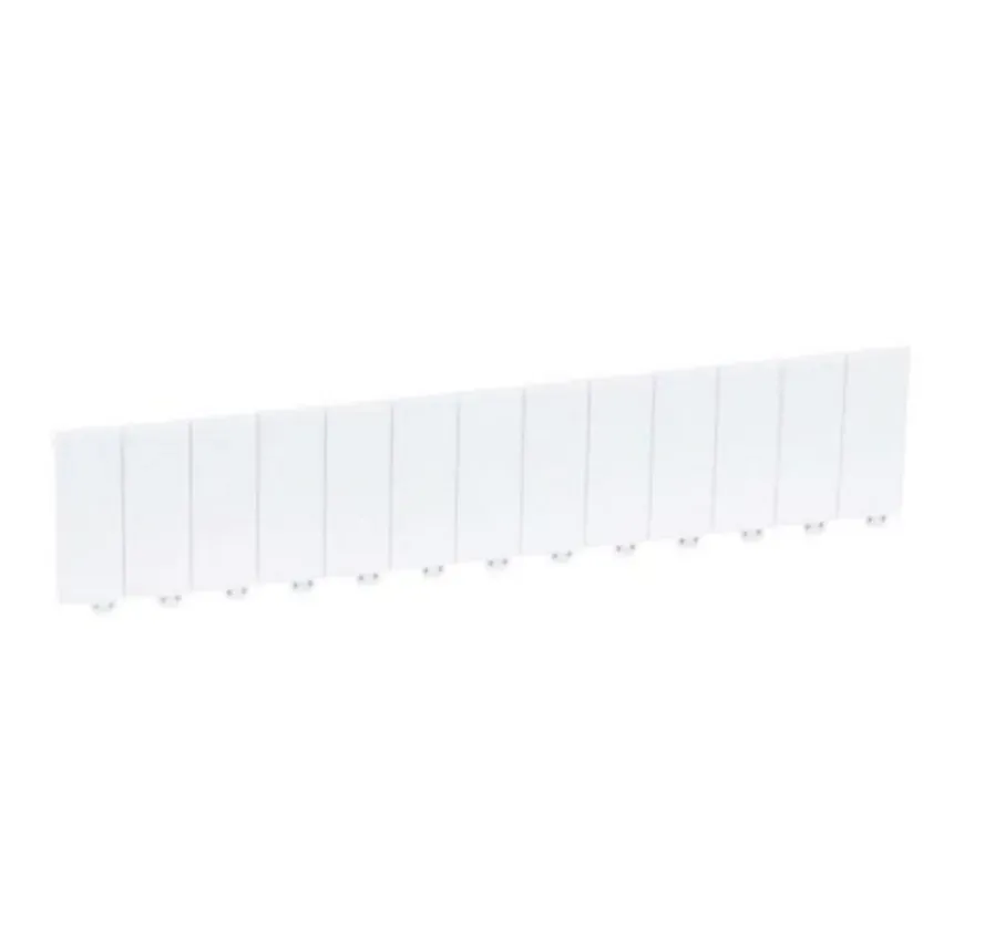 Obturateur séparable — 13 modules — blanc RAL9003 — XL³ — image 1