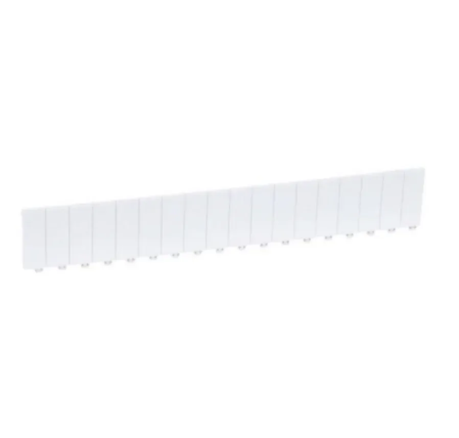 Obturateur séparable — coffret Drivia — 18 modules — blanc RAL9003 — image 1