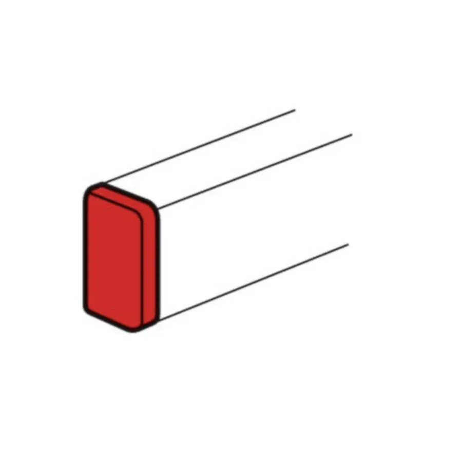 Embout gauche/droite — pour goulotte DLP 50×105 couvercle 65 mm — image 1