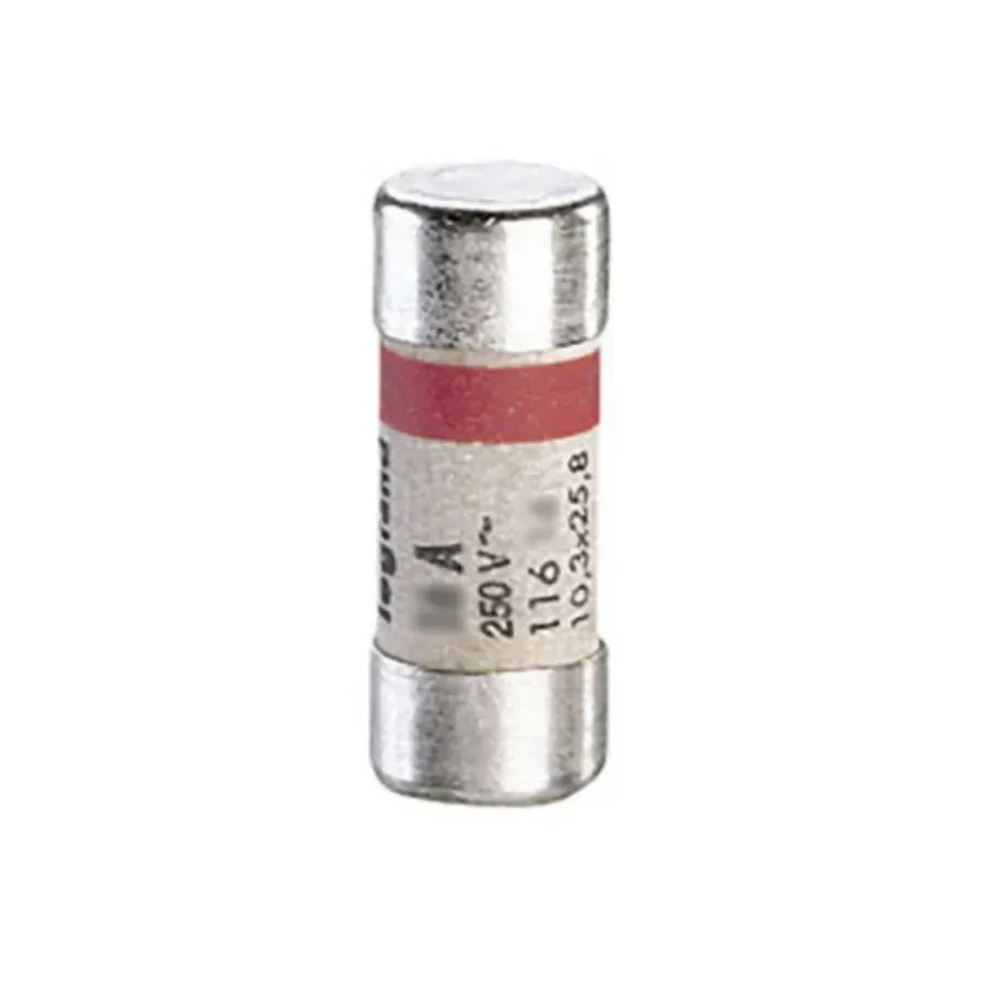 Cartouche cylindrique domestique 10,3×25,8 mm — 10 A — sans voyant — boîte de 10 — image 1