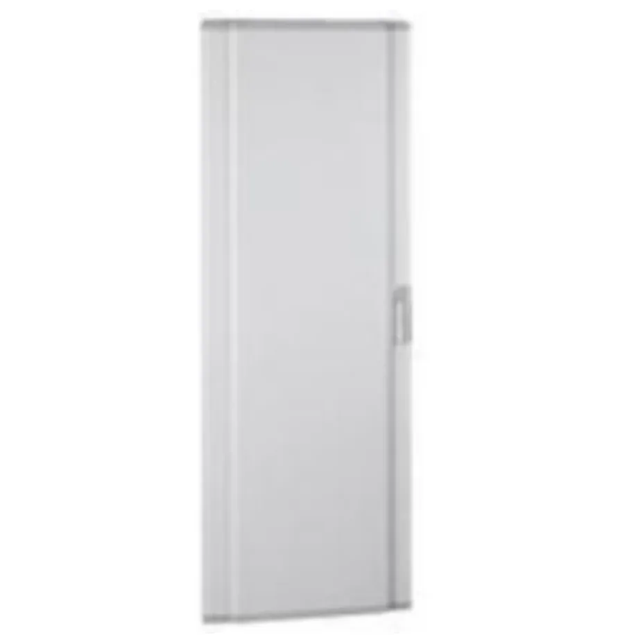 Porte galbée métal — pour coffret/armoire XL³ 160/400 — H 1050 mm — image 1