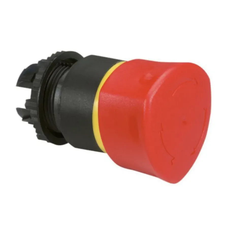 Tête d'arrêt d'urgence Ø40 pousser/tourner — IP69 — rouge — composable Ø22 — image 1