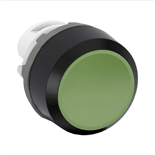 Bouton-poussoir d'impulsion — affleurant — vert — Ø 22 mm — IP66 — image 1