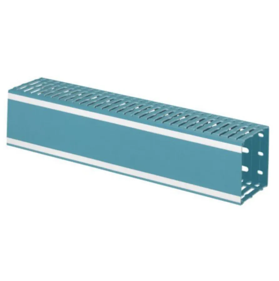 Goulotte LINA 2.5 — 25×25 mm — longueur 2 m — bleue — image 1