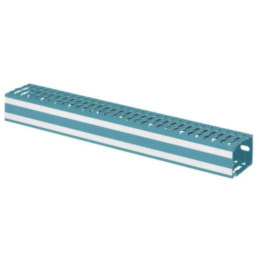 Goulotte Lina 25 — 40×60 mm — longueur 2 m — bleue — image 1