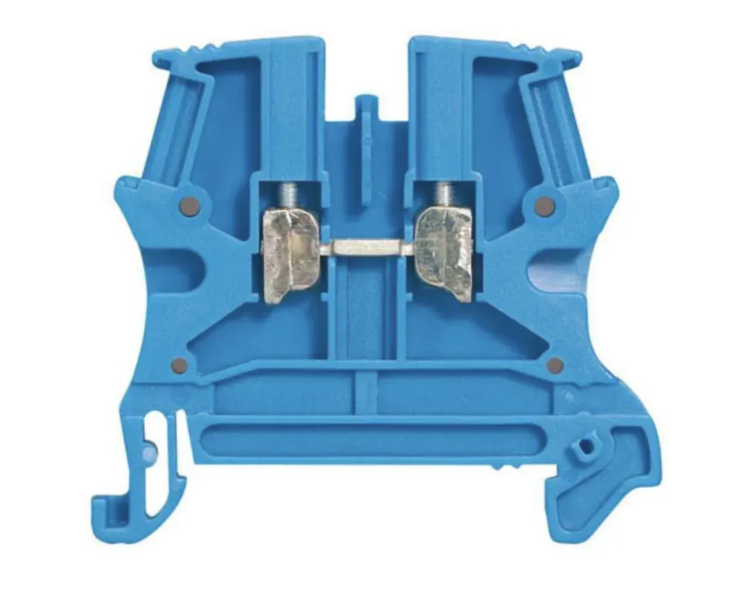 Bloc de jonction de passage à vis Viking 3 — 6 mm² — pas 8 mm — bleu — image 1