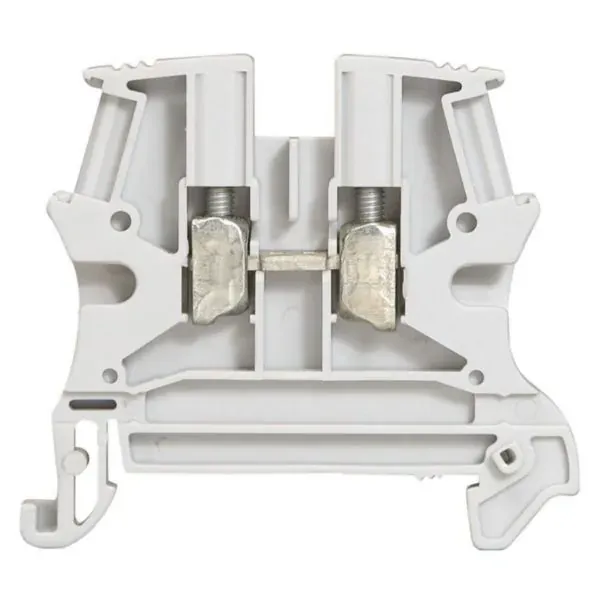 Bloc de jonction de passage à vis Viking 3 — 4 mm² — pas 6 mm — gris — image 1