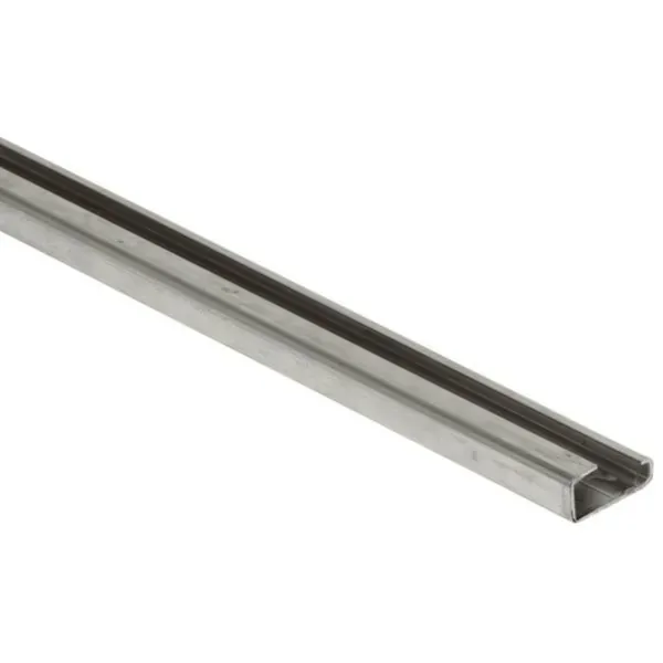 Rail DIN asymétrique à couper profondeur 7,5 mm longueur 2 m — image 1