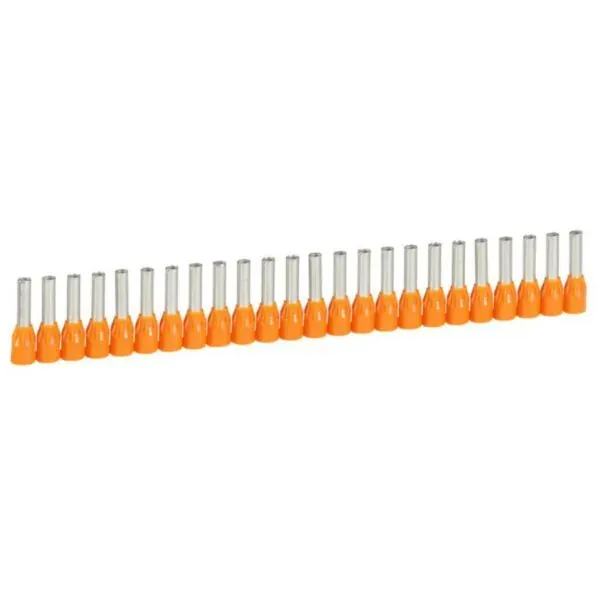 Embouts de câblage STARFIX 4 mm² orange — bande de 25 — image 1