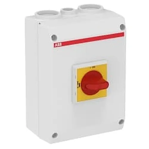 Interrupteur-sectionneur en coffret OTP45B — 4 pôles — IP65 — image 1