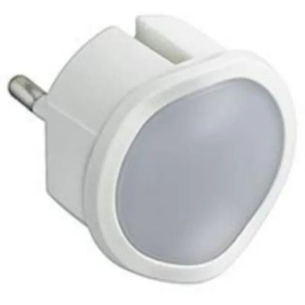 Veilleuse crépusculaire LED — fiche 2P 10 A — blanc — image 1