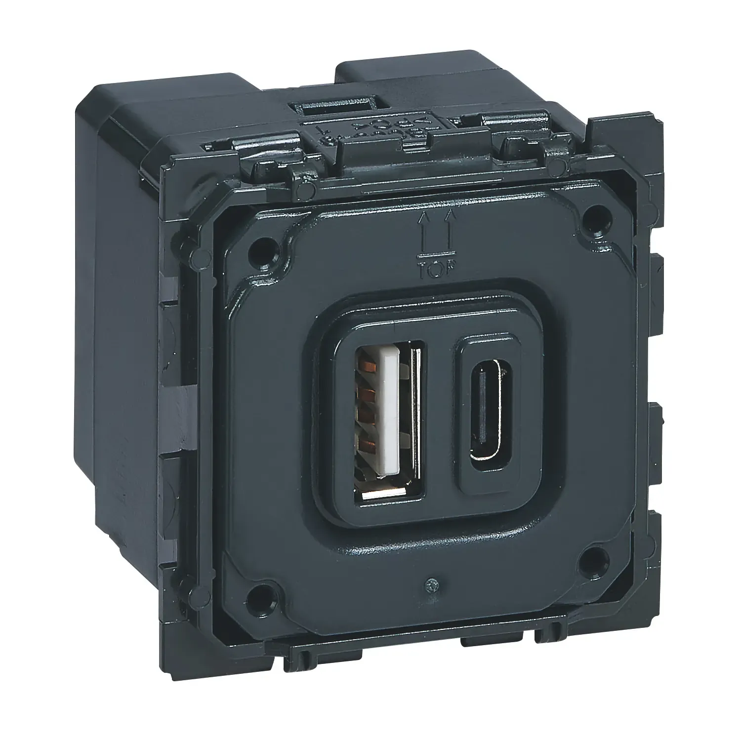 Prise-chargeur USB Type-A & Type-C — 15 W — gamme Céliane — image 1