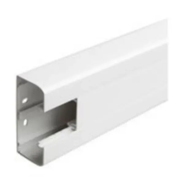 Goulotte DLP Mosaic 50×105 — 1 compartiment — 2 m — blanc — image 1