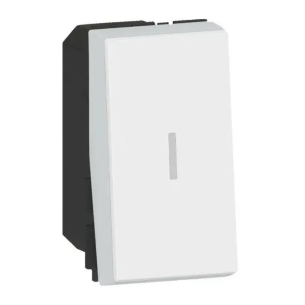 Interrupteur va-et-vient Easy-LED — 1 module — blanc — image 1