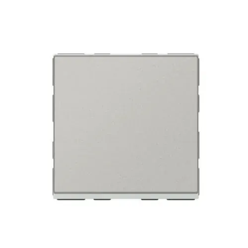 Bouton poussoir Easy-LED — 6 A — 2 modules — aluminium — image 1