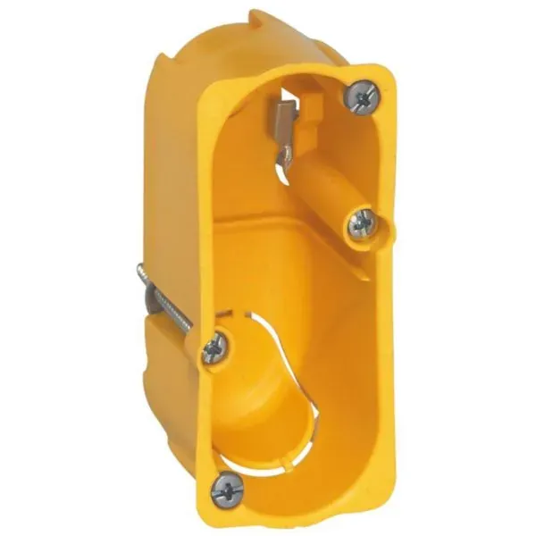 Boîte monoposte Batibox cloisons sèches — 1 module — perçage 2 x Ø32 — profondeur 40 mm — image 1