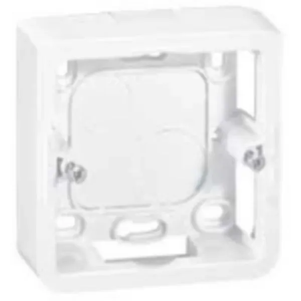 Cadre saillie Mosaic — 1 rangée × 2 modules — P40 mm — image 1