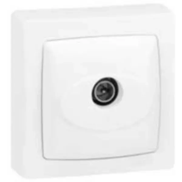 Prise TV mâle Ø9,52 mm saillie Oteo — blanc — image 1