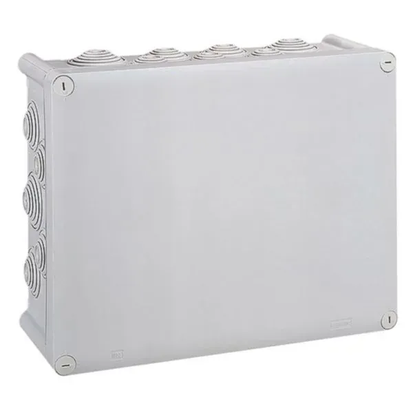 Boîte de dérivation 310×240×124 mm — 24 entrées — gris RAL7035 — image 1
