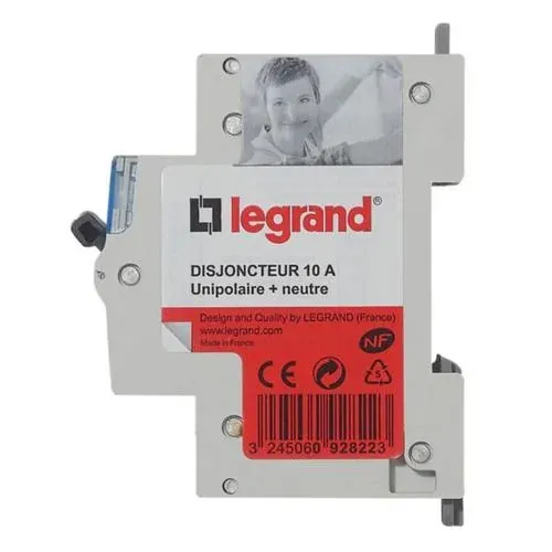 Disjoncteur modulaire P+N 10 A — PC3000 — image 1