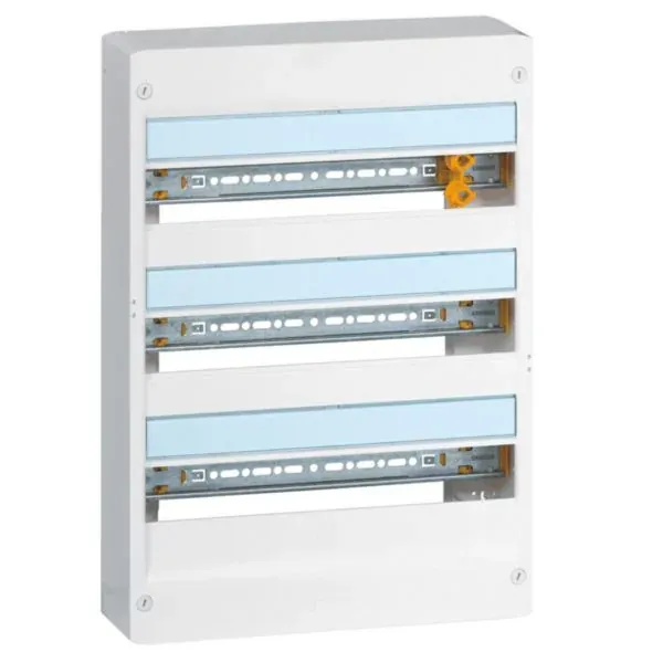 Coffret Drivia — 3 rangées × 18 modules — IP30/IK05 — blanc RAL9003 — image 1