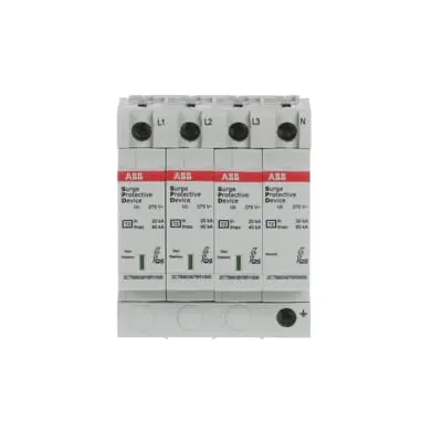 Parafoudre type 2 — 3P+N — débrochable — OVR T2 N3 15 275 P — image 1