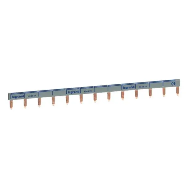 Peigne d'alimentation U+N — 1 rangée × 13 modules — 1P — HX³ — image 1
