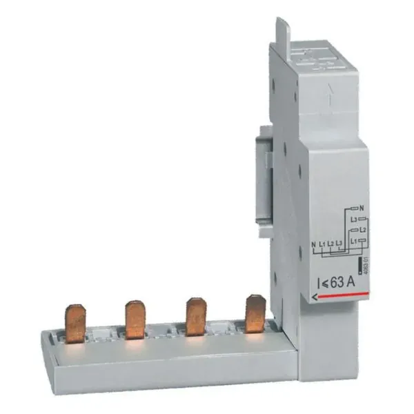 Module de raccordement par peigne — 4P — bornes automatiques — 1 module — image 1