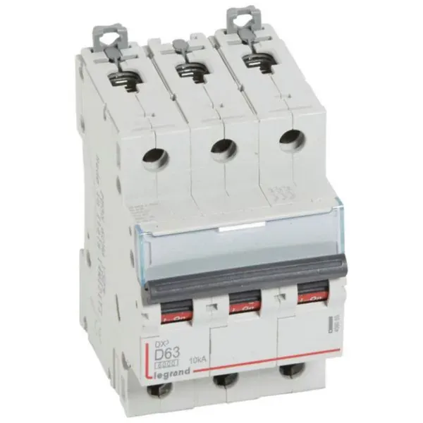 DX³ 6000 — Disjoncteur 3P 63 A courbe D — 10 kA — image 1