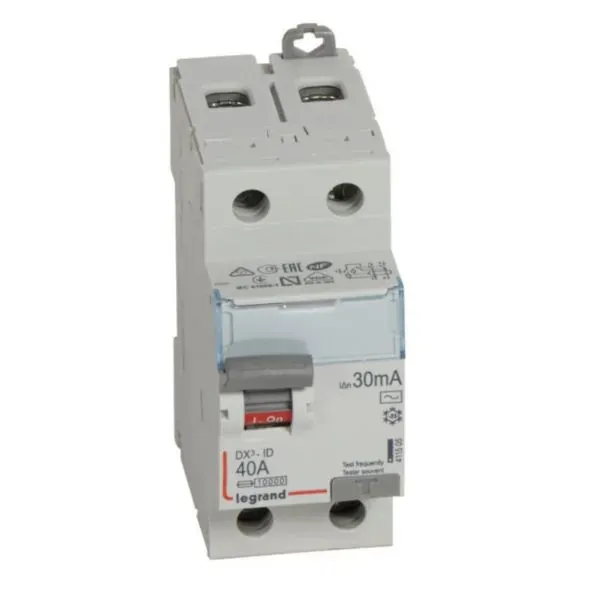 DX³ — Interrupteur différentiel 2P 40 A type AC 30 mA — image 1