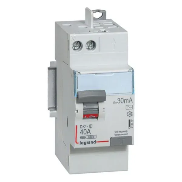 DX³ — Interrupteur différentiel 2P 40 A 30 mA type AC — image 1