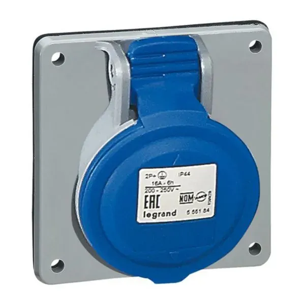 Prise fixe P17 IP44 — 2P+T 32 A — 200–250 V~ — image 1