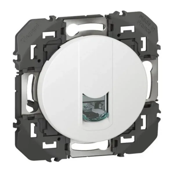 Prise RJ45 Cat6A STP — blanc — image 1