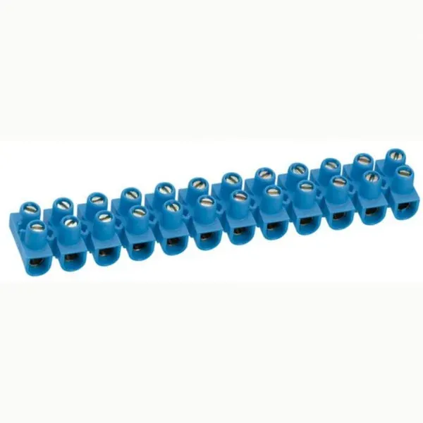 Barrette de connexion Nylbloc — 10 mm² — bleu — image 1